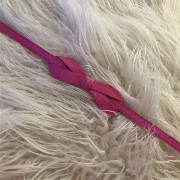 Lilly Pulitzer Accessories - Lilly Pulitzer xs/s Hot Pink Bow Belt Like New